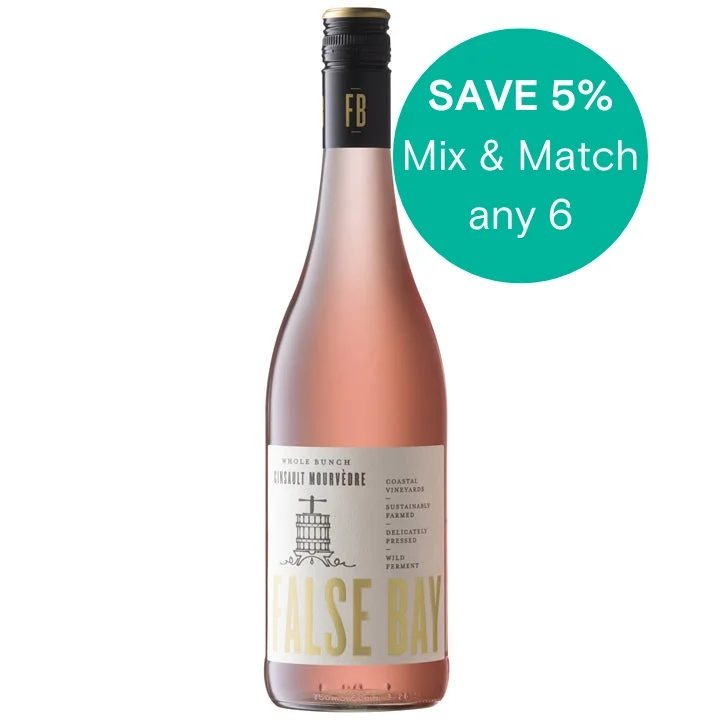 FalseBay,‘WholeBunch’CinsaultMourvedreRose2025