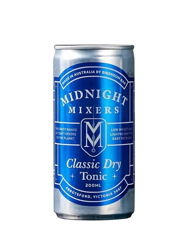 MidnightMixersClassicDryTonic200ml