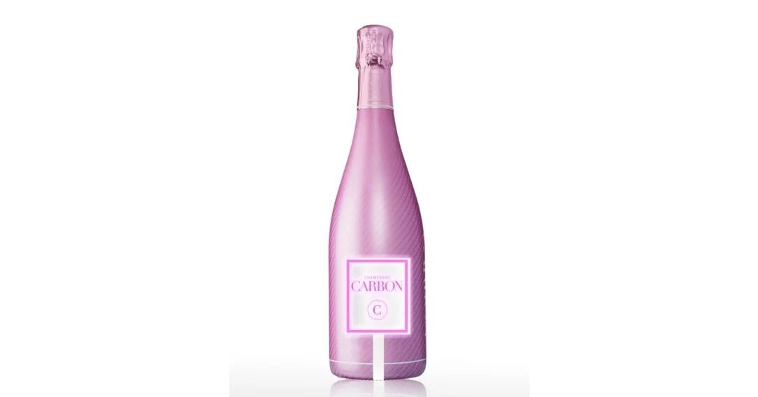 ChampagneCarbonCuvéeCarbonRoséLuminousSleeveNV75cl