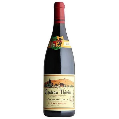 CôtedeBrouilly2018,LesGriottesdeBrulhié,ChâteauThivin,Beaujolais