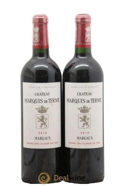 ChâteauMarquisdeTerme4èmeGrandCruClassé2010