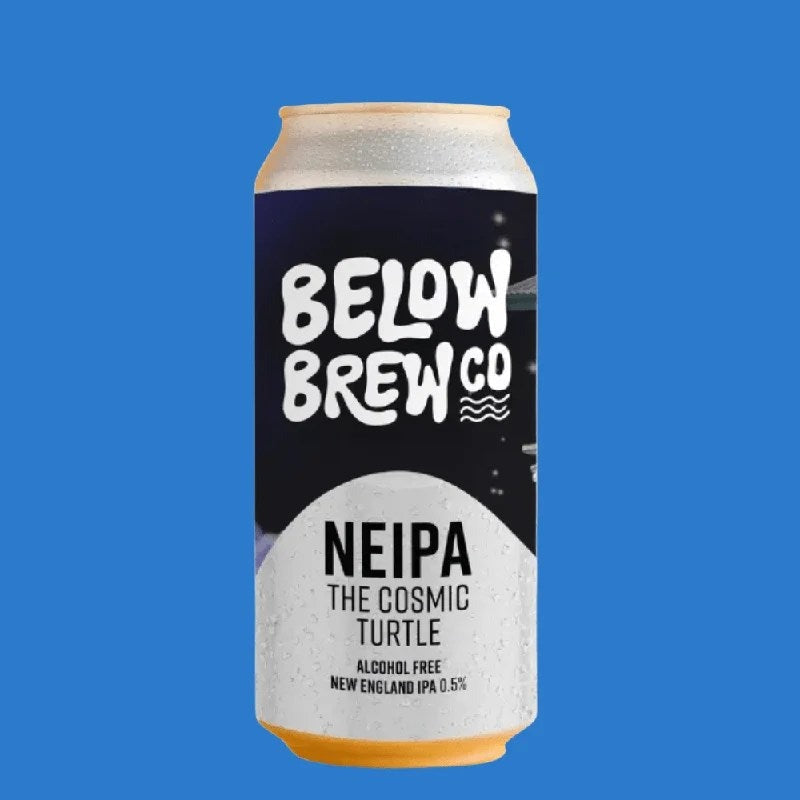 BelowBrewCo‘NEIPATheCosmicTurtle’AlcoholFreeBeer(0.5%ABV)