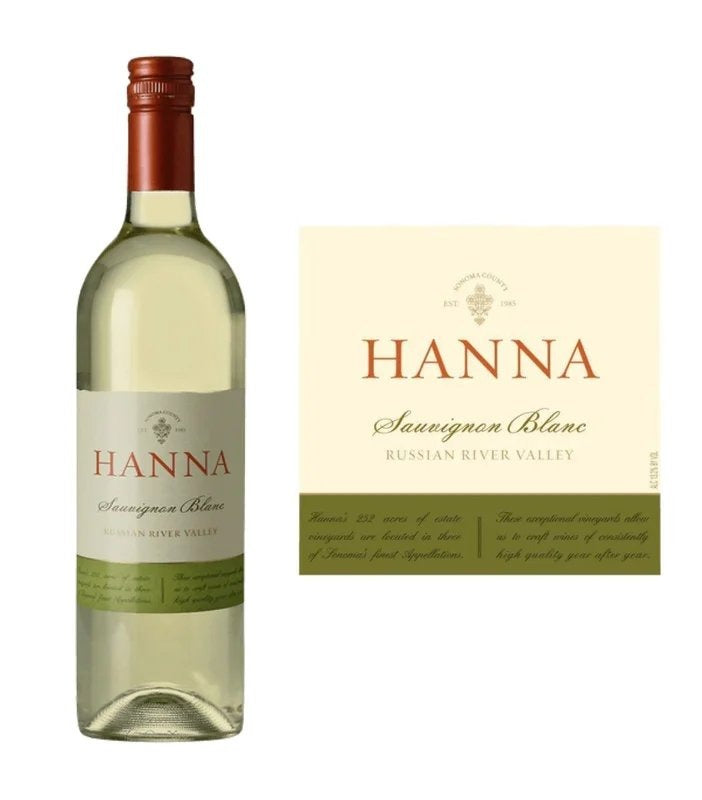 DAMAGEDLABEL:HannaSauvignonBlanc2022(750ml)