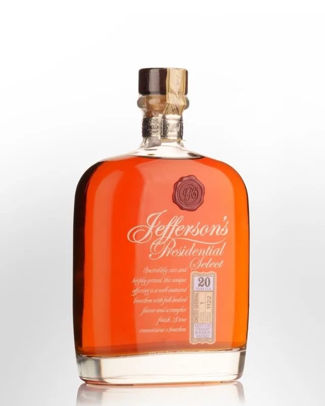 McLain&KyneJefferson’sPresidentialSelect20YearOldBourbonWhiskey(750ml)–Batch1