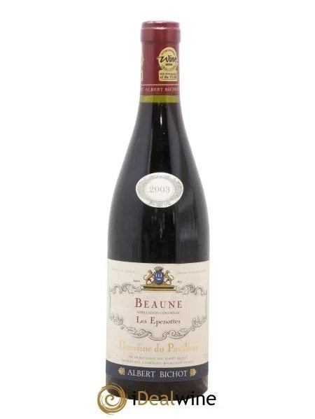 BeauneLesEpenottesDomaineDuPavillonAlbertBichot2003