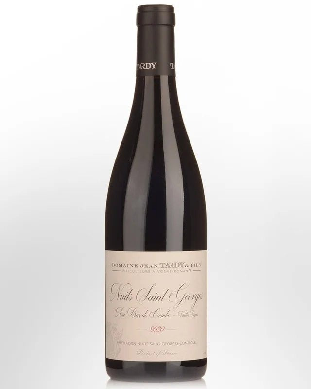2020DomaineJeanTardyNuitsSaintGeorgesAuBasDeCombeVieillesVignes