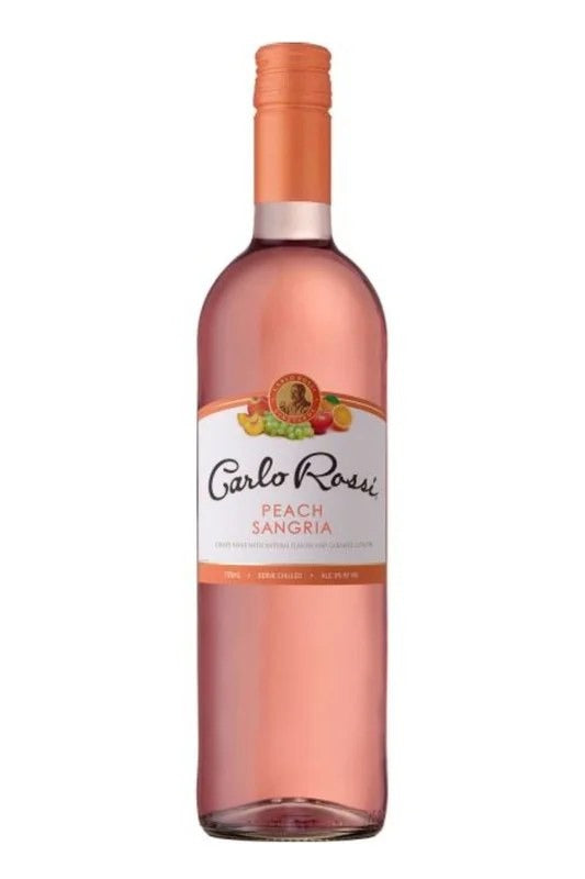 DAMAGEDLABEL:CarloRossiSangriaPeach(750ml)