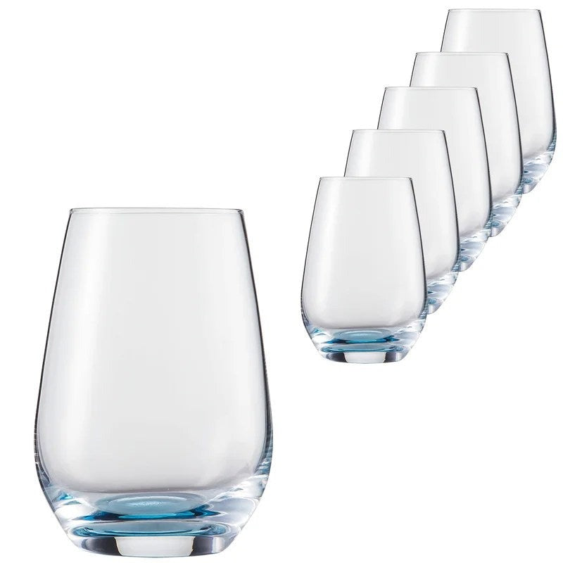 SchottZwieselVinaTouchWaterTumblerBlue–Setof6
