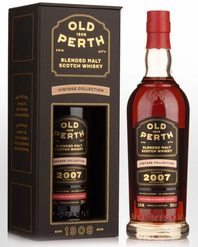 2007MorrisonDistillersOldPerthVintageCollectionCaskStrengthBlendedMaltScotchWhisky(700ml)