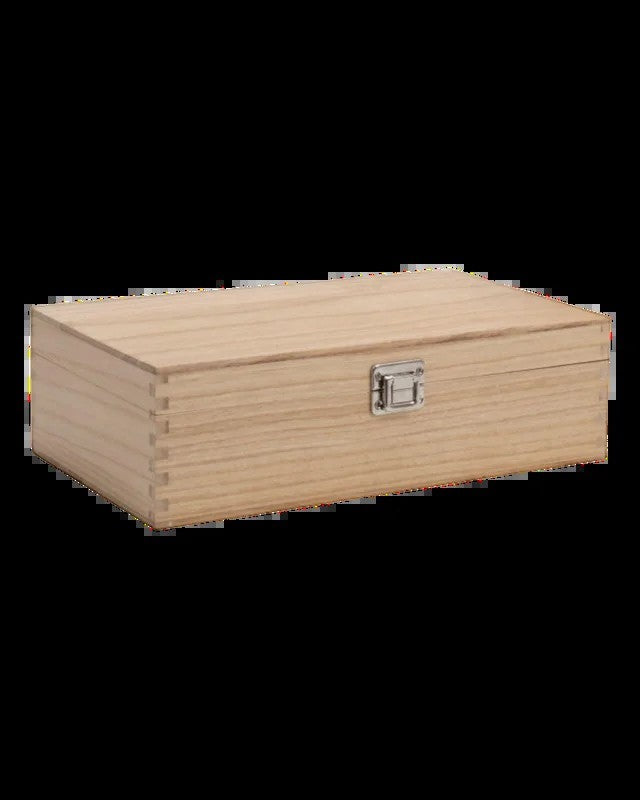 2BottleWoodenGiftBoxHingedLid