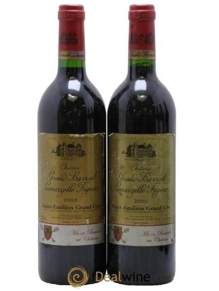 ChâteauGrandBarrailLamarzelleFigeacGrandCruClassé2003