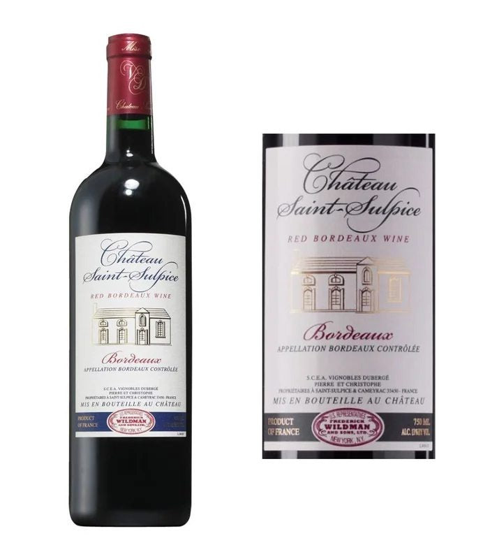 DAMAGEDLABEL:ChateauSaintSulpiceBordeaux2022(750ml)