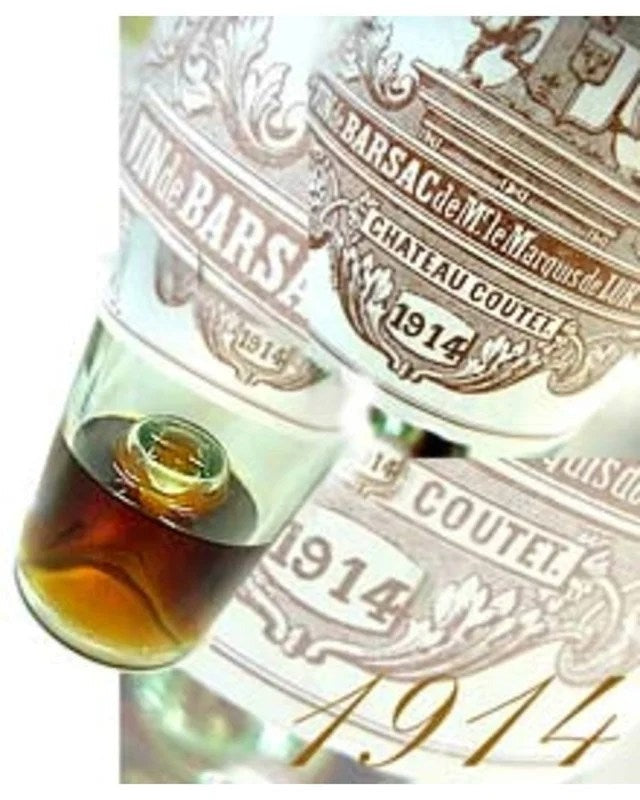 1914ChateauCoutetVinDeBarsacMtLeMarquisLurSaluces