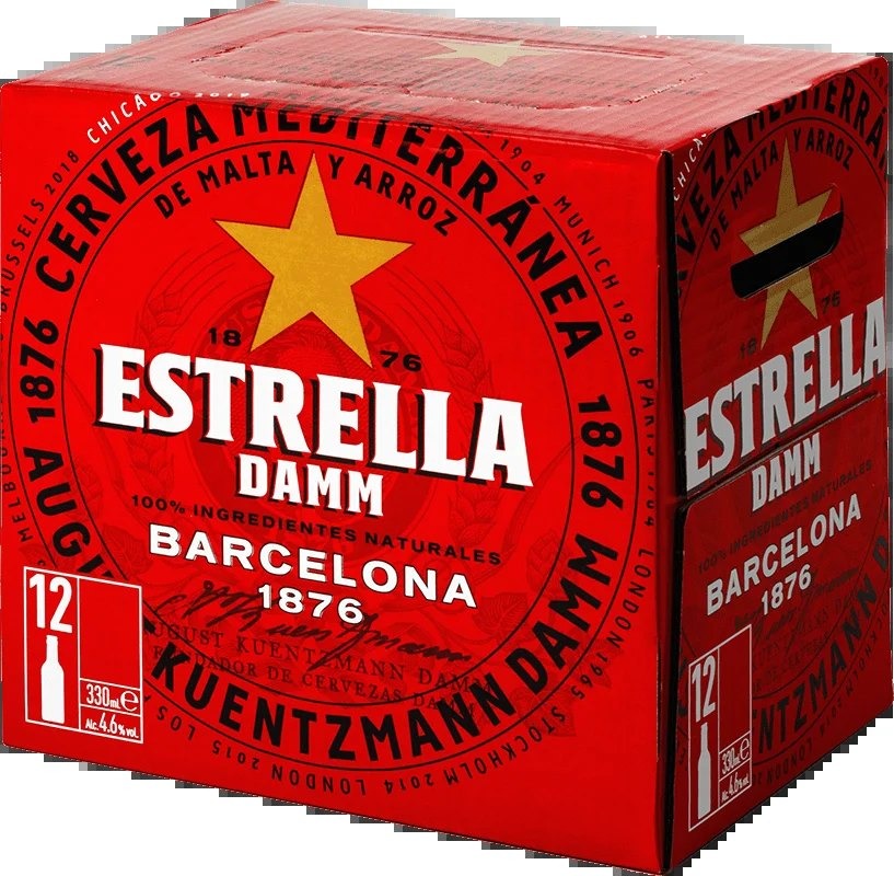 EstrellaDamm12Pack(33clBottles)