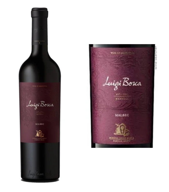 REMAININGSTOCK:LuigiBoscaMalbec2021(750ml)