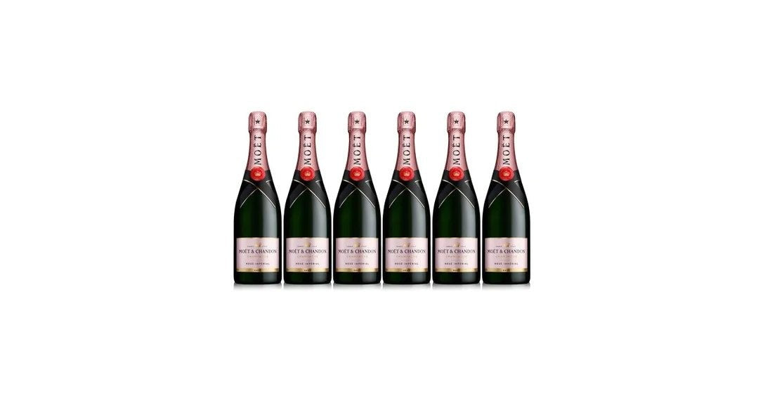 Moët&ChandonRoséImperialChampagneCaseDeal6x75cl