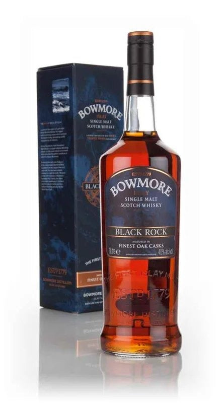 BowmoreBlackRock1LitreWhisky