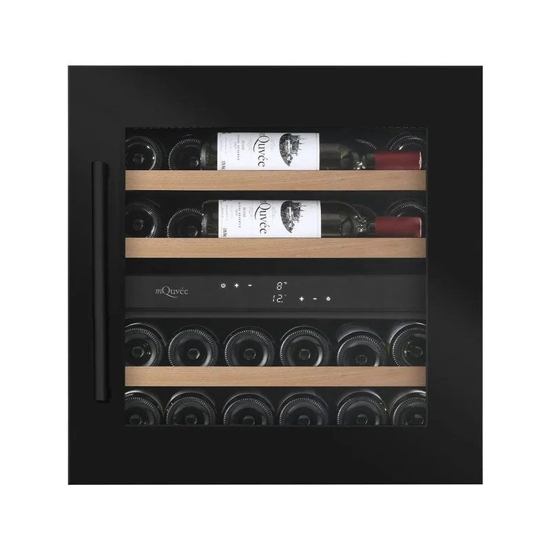 mQuvée–IntegratedWineCooler–WineKeeper25D–AnthraciteBlack