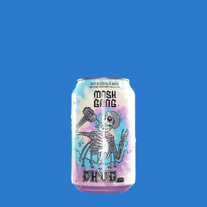 MashGang‘Chug’AlcoholFreeHazyIPA(0.5%ABV)330ml