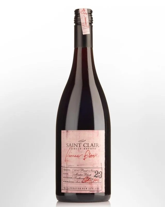 2015SaintClairPioneerBlockMasterBlock23PinotNoir