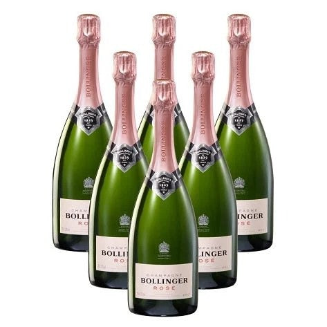 BollingerRoséNVChampagne6Case