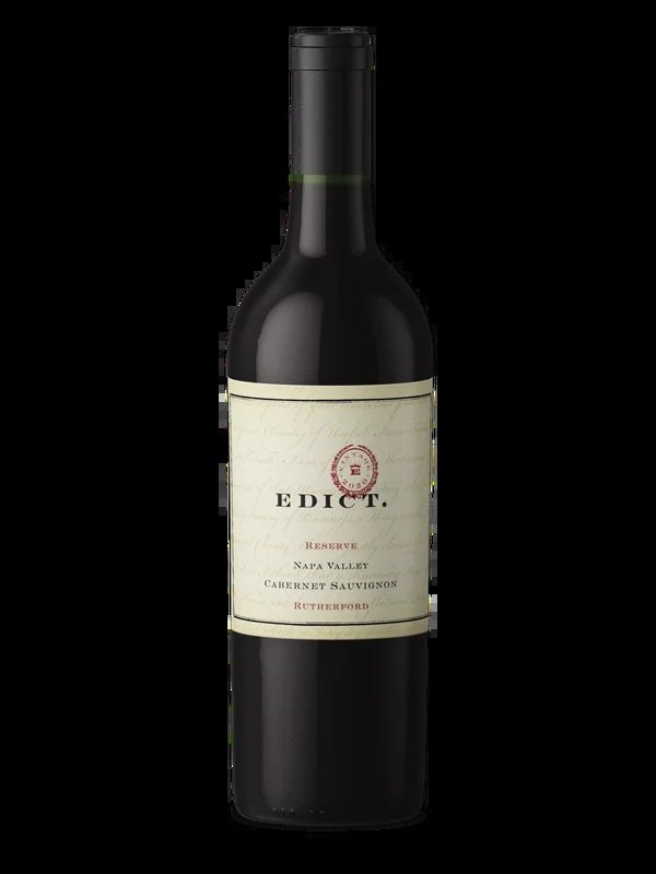 DAMAGEDLABEL:EdictReserveCabernetSauvignon2022(750ml)