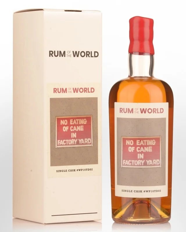 RumoftheWorld(WorthyPark)SingleCask8YearOldCaskStrengthJamaicaRum(700ml)