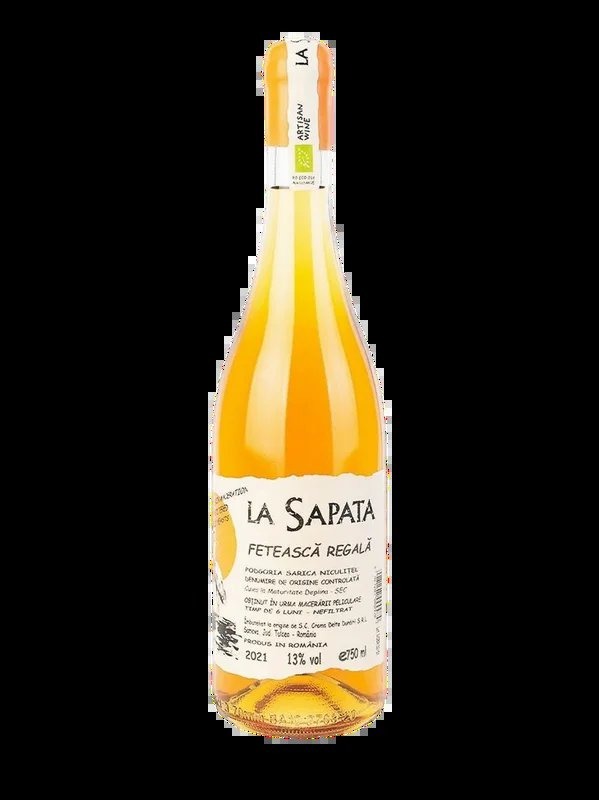 CramaDeltaDunariiLaSapataFeteascaRegalaArtisanalOrganicVeganOrangeWine