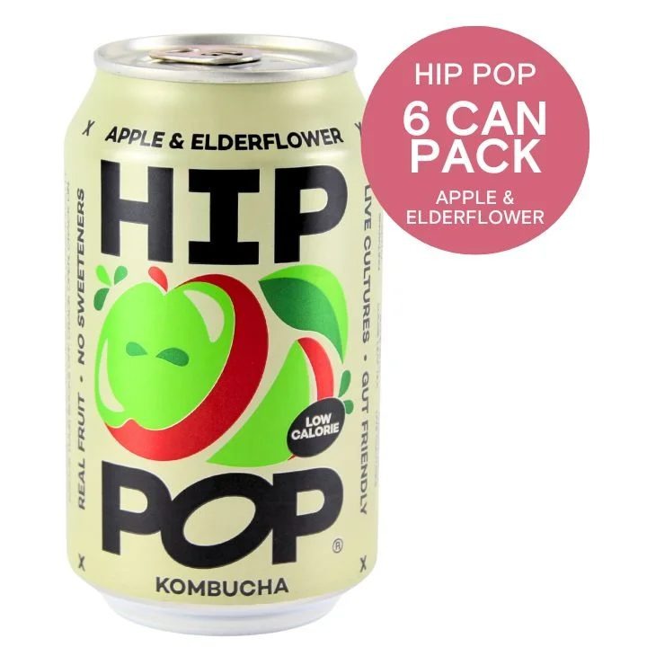 HipPopBundle,AppleElderflowerKombucha6x330mlPack