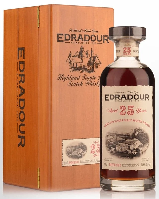 Edradour25YearOldBatchNo.2CaskStrengthSingleMaltScotchWhisky(700ml)