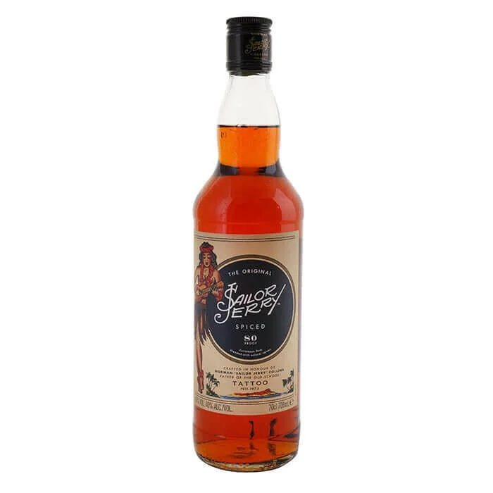 SailorJerrySpicedRum,Guyana,40%vol