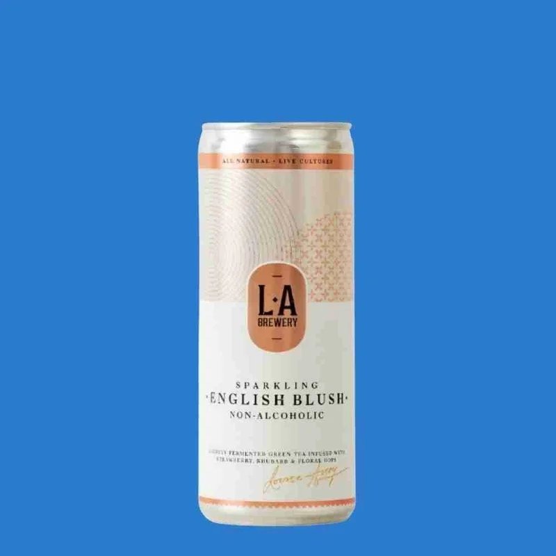 LABreweryEnglishBlushSparklingNon-AlcoholicRosé(0.5%ABV)250mlCan