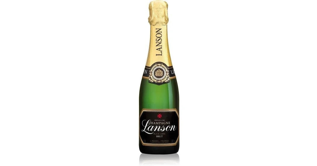 LansonBlackLabelChampagneHalfBottle37.5cl