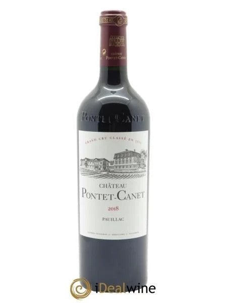 ChâteauPontetCanet5èmeGrandCruClassé(CBOàpartir12bts)2018
