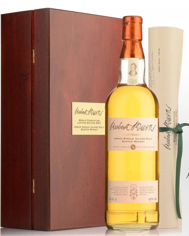 IsleofArranRobertBurnsWorldFederationLimitedEditionSingleMaltScotchWhisky(700ml)