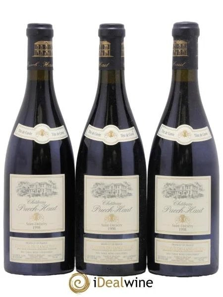 CoteauxduLanguedocTeteDeCuvéeChateauPuech-Haut1998