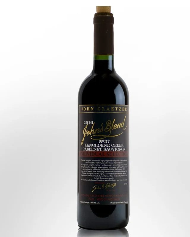2010JohnGlaetzerJohn’sBlendNo.37CabernetSauvignon