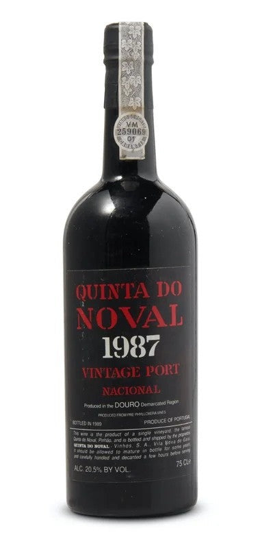 QuintadoNovalNacional,1987VintagePort