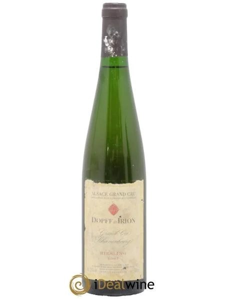 AlsaceRieslingGrandCruSchonenbourgDopff&Irion2007