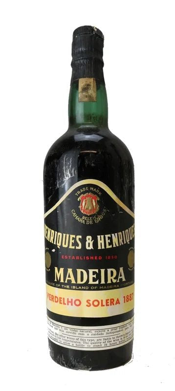 HenriquesandHenriquesMadeira,1887MadeiraWine