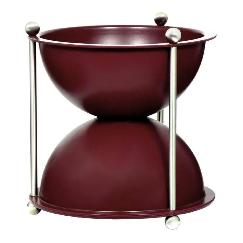 OenoHourglassBurgundyABSPlasticWineSpittoon–1Litre