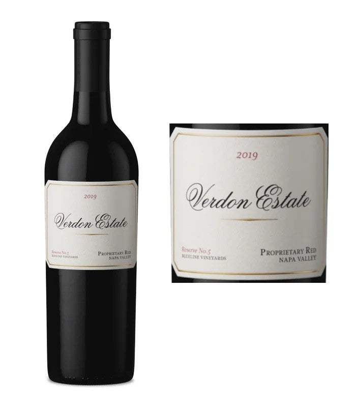 REMAININGSTOCK:VerdonEstateReserveNo.5BluelineVineyardsProprietaryRedWine2021(750ml)