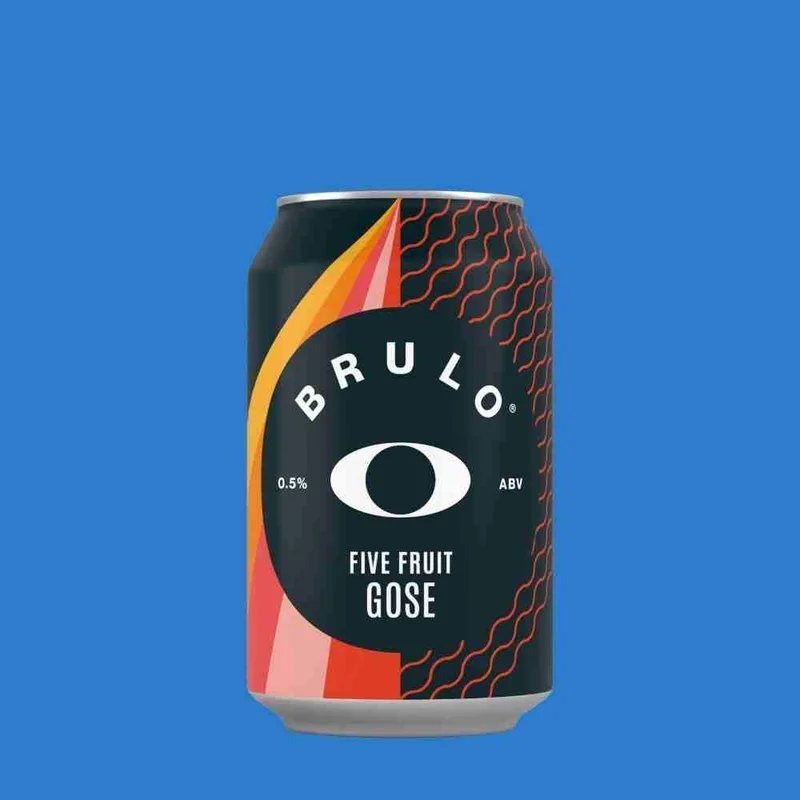 BRULO®FiveFruitGoseAlcoholFree|0.5%Vegan(330mlCan)