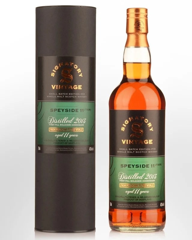 2013SignatoryVintageSpeyside(TAM)11YearOldSmallBatchEdition#13SingleMaltScotchWhisky(700ml)
