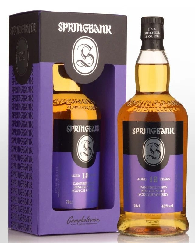Springbank18YearOldSingleMaltScotchWhisky(700ml)–2019bottling