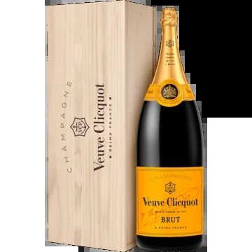 Nebuchadnezzar–ChampagneVeuveClicquot–BrutCarteJaune–WoodenCase