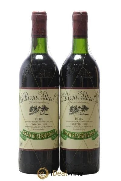 RiojaDOCaGranReserva904LaRiojaAlta1989