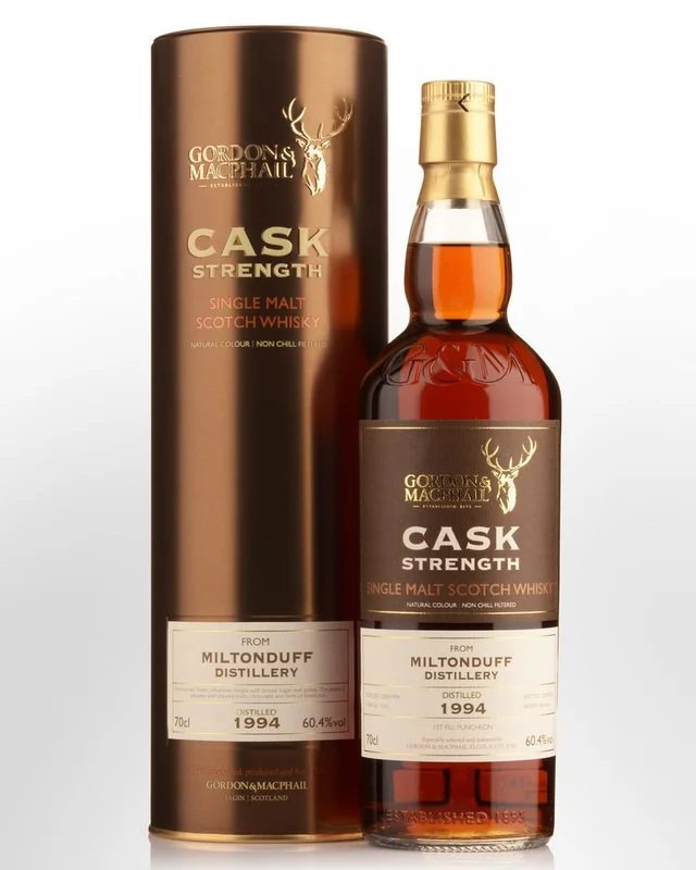 1994Gordon&MacphailMiltonduffCaskStrengthSingleMaltScotchWhisky(700ml)