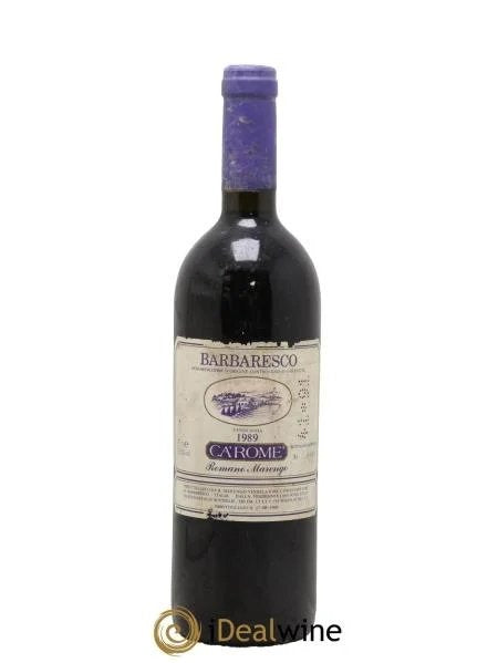 BarbarescoDOCGRomanoMarengoCaRome1989