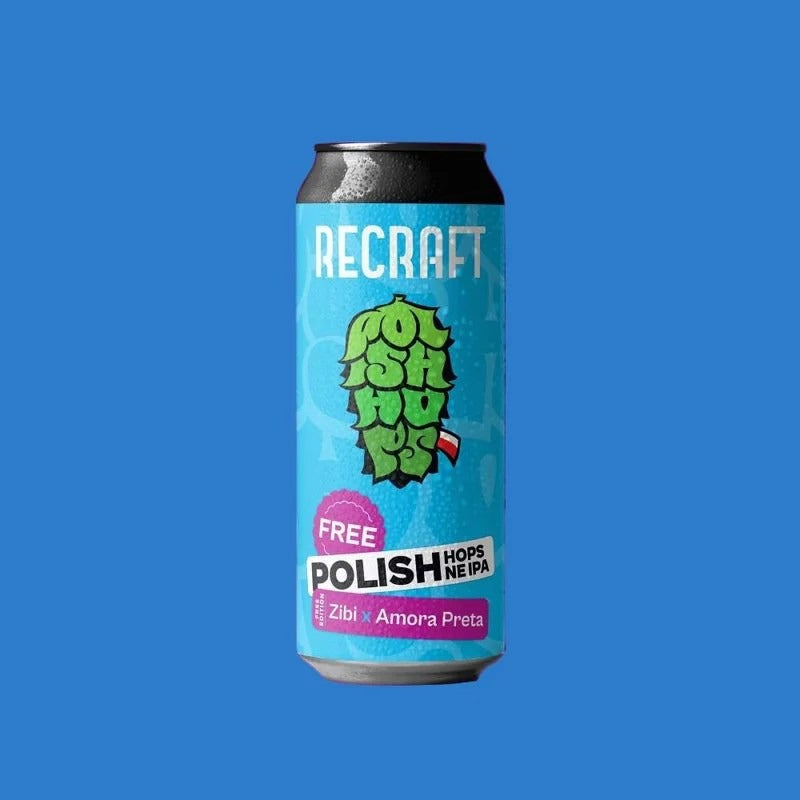 ReCraftBrewery‘PolishHops’AlcoholFreeNEIPACan500ml